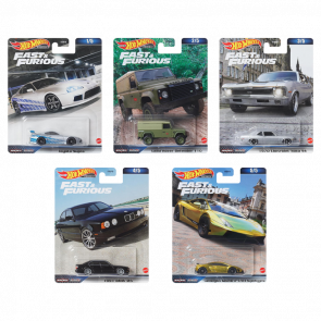 Набор Машинка Premium Hot Wheels Fast & Furious 2023-4 HNW46 5шт