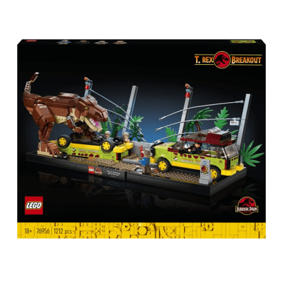 Конструктор Lego Побег Тираннозавра Jurassic World 76956 Новый - Retromagaz