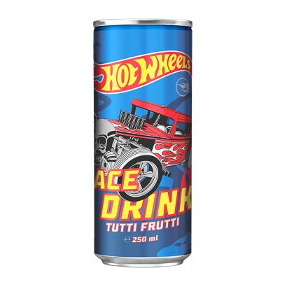 Напій The Drinks Hot Wheels Race Drink Tutti Frutti 250ml - Retromagaz