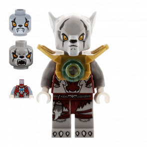 Фигурка Lego Wolf Tribe Worriz Legends of Chima loc052 Б/У - Retromagaz