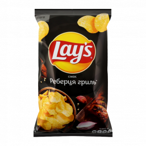 Чіпси Lay's Реберця Гриль 120g - Retromagaz