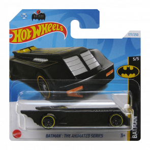 Машинка Базовая Hot Wheels Batman: The Animated Series Batmobile Batman 1:64 HTB23 Black