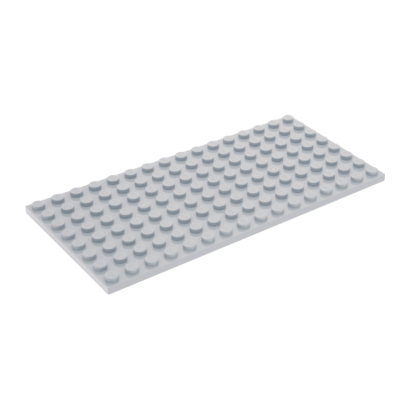 Пластина Lego Обычная 2шт 8 x 16 92438 4598522 Light Bluish Grey Б/У - Retromagaz