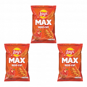 Набор Чипсы Lay's MAX Сальса 120g 3шт - Retromagaz