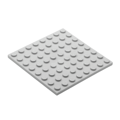 Пластина Lego Обычная 4шт 8 x 8 41539 42534 4166618 Light Bluish Grey Б/У - Retromagaz