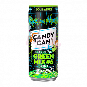 Напиток Candy Can Rick and Morty Sour Apple Zero Sugar 330ml - Retromagaz