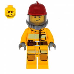 Фигурка Lego Fire 973pb1011 Bright Light Orange Fire Suit with Utility Belt City cty0287 Б/У - Retromagaz