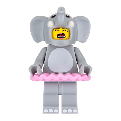 Фигурка Lego Series 18 Elephant Girl Collectible Minifigures col312 Б/У - Retromagaz