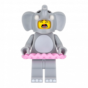 Фигурка Lego Series 18 Elephant Girl Collectible Minifigures col312 Б/У - Retromagaz