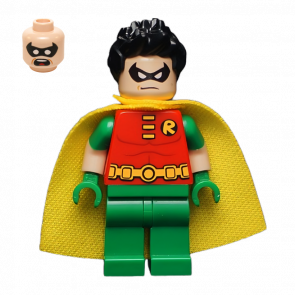 Фігурка Lego DC Robin Molded Short Sleeves Spiky Hair Super Heroes sh0200 Б/У