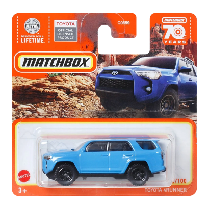 Машинка Велике Місто Matchbox Toyota 4Runner Off-Road 1:64 HLC90 Blue - Retromagaz