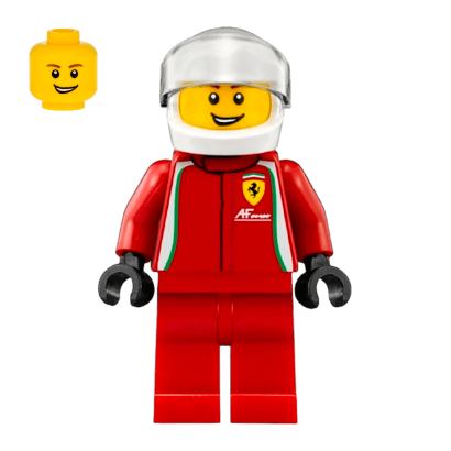 Фігурка Lego Speed Champions Ferrari 458 Italia GT2 Driver Інше sc007 1 Б/У - Retromagaz