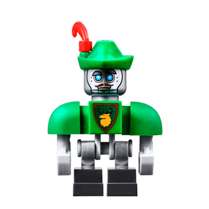 Фигурка Lego Denizens of Knighton Robot Hoodlum Nexo Knights nex107 1 Б/У - Retromagaz