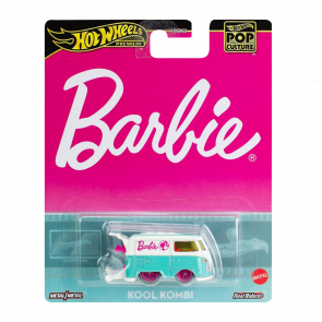 Машинка Premium Hot Wheels Kool Kombi Barbie Pop Culture 1:64 HXD96 White