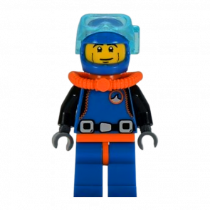 Фигурка Lego Series 1 Deep Sea Diver Collectible Minifigures col015 2 Б/У - Retromagaz