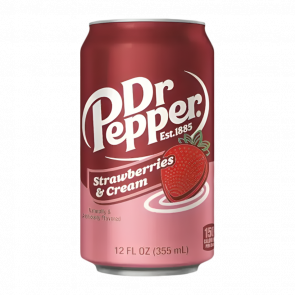 Напиток Dr Pepper Strawberries & Cream 355ml