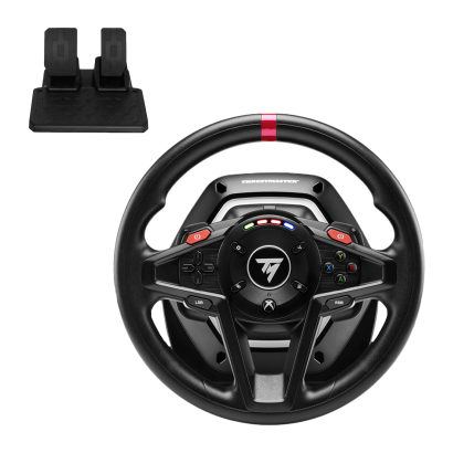 Кермо Дротовий Thrustmaster PlayStation 4 T128 Black Новий - Retromagaz