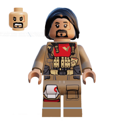 Фигурка Lego Повстанец Baze Malbus Star Wars sw0783 Б/У - Retromagaz