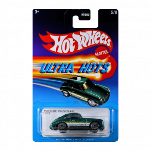 Тематическая Машинка Hot Wheels Porsche 356 Outlaw Ultra Hots 1:64 JBY64 Green - Retromagaz