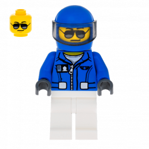 Фигурка Lego People 973pb2034 Square Helicopter Pilot City cty0581 Б/У