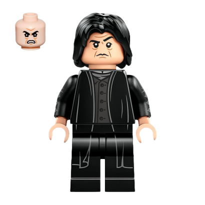 Фигурка Lego Harry Potter Professor Severus Snape Dark Silver Vest Films hp493 Б/У - Retromagaz