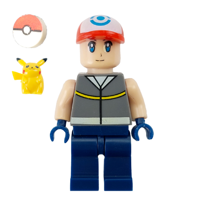 Фигурка RMC Pokémon Ash and Pikachu Cartoons pokr003 Новый - Retromagaz