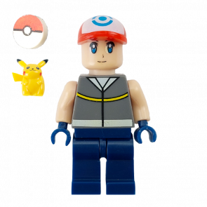 Фигурка RMC Pokémon Ash and Pikachu Cartoons pokr003 Новый - Retromagaz