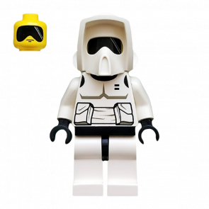 Фигурка Lego Империя Scout Trooper Yellow Head Star Wars sw0005 Б/У - Retromagaz