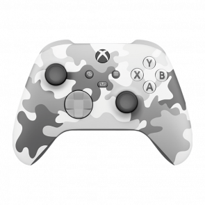 Геймпад Беспроводной Microsoft Xbox Series Controller Arctic Camo Новый - Retromagaz