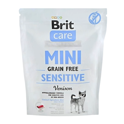 Сухой Корм для Собак Brit Care Grain-Free Mini Оленина 400g - Retromagaz