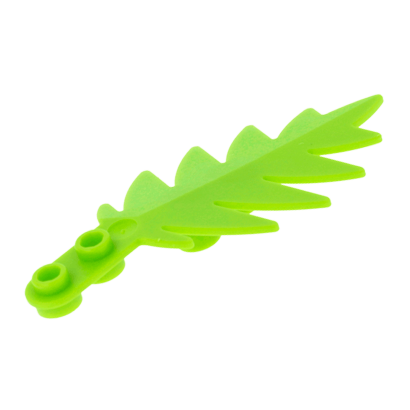 Растение Lego Листья 2шт Tree Palm Leaf Small 8 x 3 6148 6298821 Lime Б/У - Retromagaz