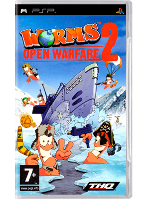 Игра Sony PlayStation Portable Worms Open Warfare 2 Английская Версия Б/У - Retromagaz