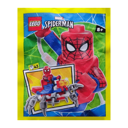 Конструктор Lego Фігурка Spider-Man Spider-Crawler Paper Bag Super Heroes 682404 sh0684 Новый - Retromagaz