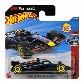 Машинка Базова Hot Wheels Formula 1 Oracle Red Bull Racing Track Aces 1:64 HYW10 Blue - Retromagaz