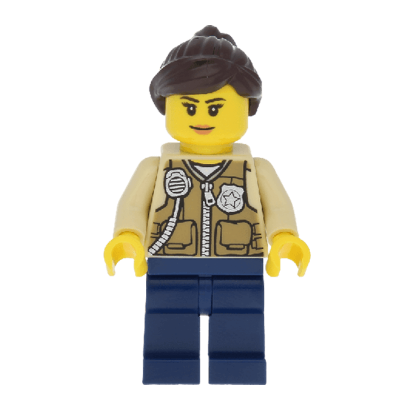 Фигурка Lego Police 973pb1886 Swamp Officer Female City cty0548 Б/У - Retromagaz