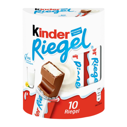 Шоколад Молочний Kinder Riegel Chocolate 10 Pieces - Retromagaz