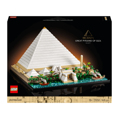 Конструктор Lego Great Pyramid of Giza Architecture 21058 Новый - Retromagaz