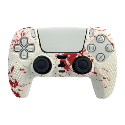 Чохол Силіконовий RMC PlayStation 5 Blood White Новий - Retromagaz