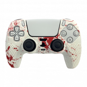 Чохол Силіконовий RMC PlayStation 5 Blood White Новий