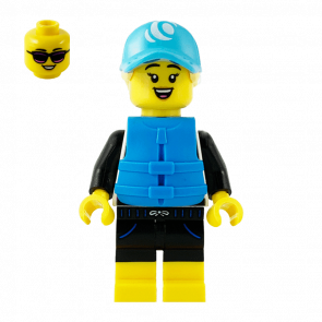 Фигурка Lego Series 21 Paddle Surfer Collectible Minifigures col374 Б/У - Retromagaz