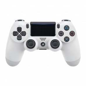 Геймпад Беспроводной Sony PlayStation 4 DualShock 4 Version 2 White Б/У - Retromagaz