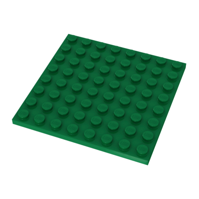 Пластина Lego Звичайна 4шт 8 x 8 41539 42534 4161677 Green Б/У - Retromagaz