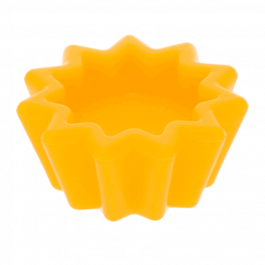 Посуда Lego 4шт Cupcake Holder 93082g 6037810 Bright Light Orange Б/У