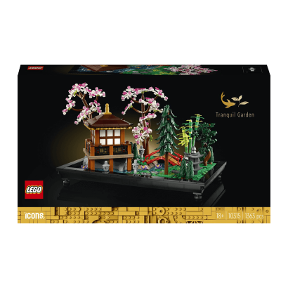 Конструктор Lego Tranquil Garden Icons 10315 Новый - Retromagaz