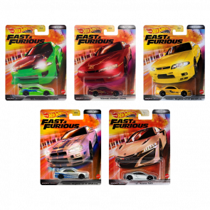 Набор Машинка Premium Hot Wheels Fast & Furious 2022-1 DMC55 5шт