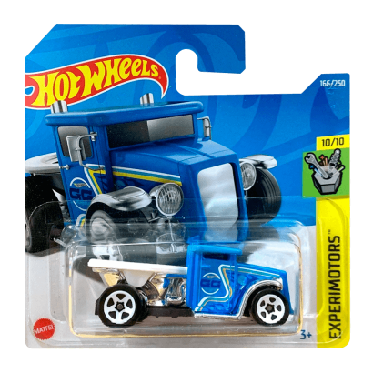 Машинка Базовая Hot Wheels Gotta Go Treasure Hunts Experimotors 1:64 HCX96 Blue - Retromagaz