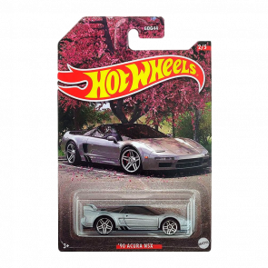 Тематична Машинка Hot Wheels '90 Acura NSX Japanese Classics 1:64 HLK18 Silver - Retromagaz