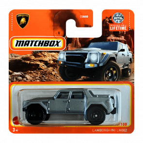 Машинка Велике Місто Matchbox Lamborghini LM002 Off-Road 1:64 HLV94/HVP22 Grey - Retromagaz