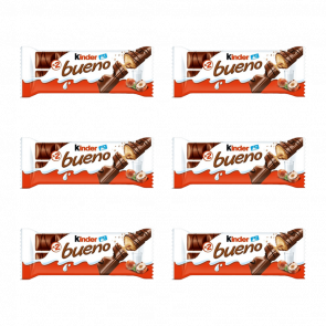 Набір Батончик Kinder Bueno 2 Pieces 43g 6шт - Retromagaz