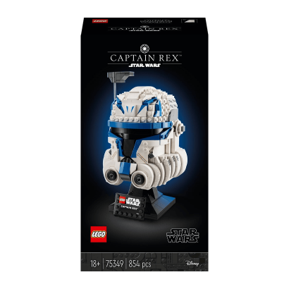 Конструктор Lego Captain Rex Helmet Star Wars 75349 Новый - Retromagaz